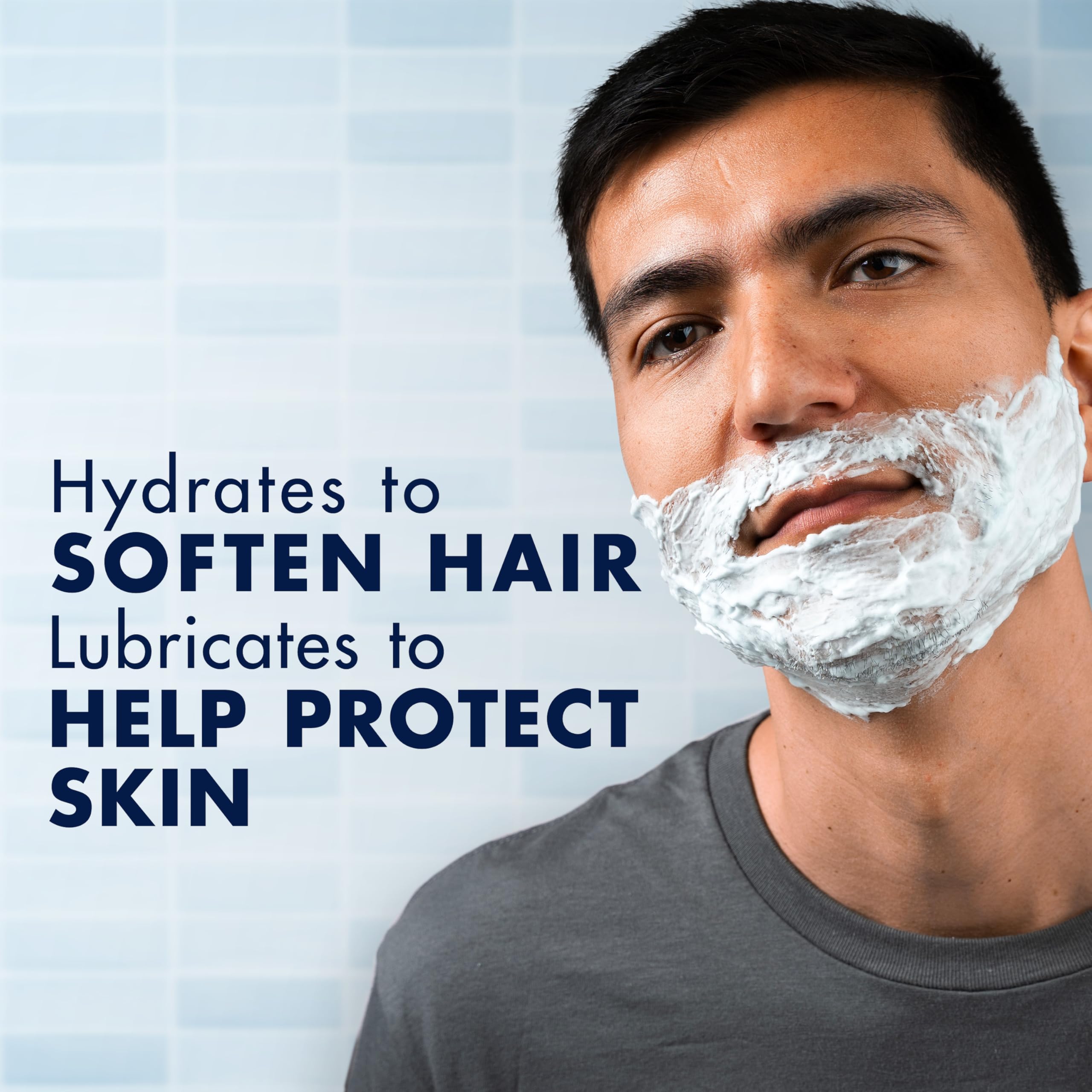 Gillette Series 3X Action Shave Gel, Sensitive, 7 Ounce (Pack of 6)
